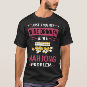 Vin Drinker Mahjong Majong Mah Jong Mah Jongg T Shirt