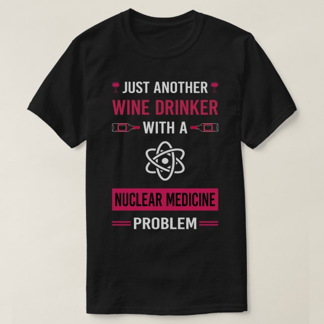 Vin Drinker Nuclear Medicine T Shirt (Design framsida)