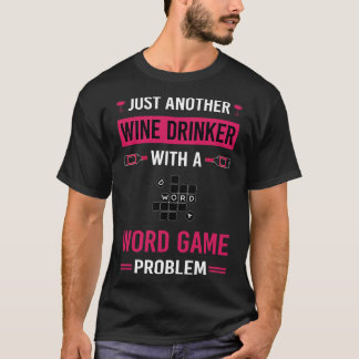 Vin Drinker Ord Games T Shirt