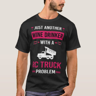 Vin Drinker RC Lastbil Lastbilar T Shirt