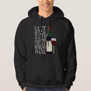 Vin Drinker Red Vin Winemaker Vino Red Vin Bott Hoodie