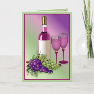 Vin & druvarostat bröd kort