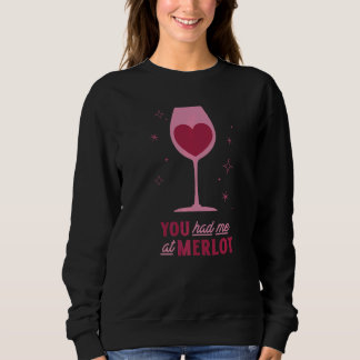 Vin du hade mig på Merlot Vin T Shirt