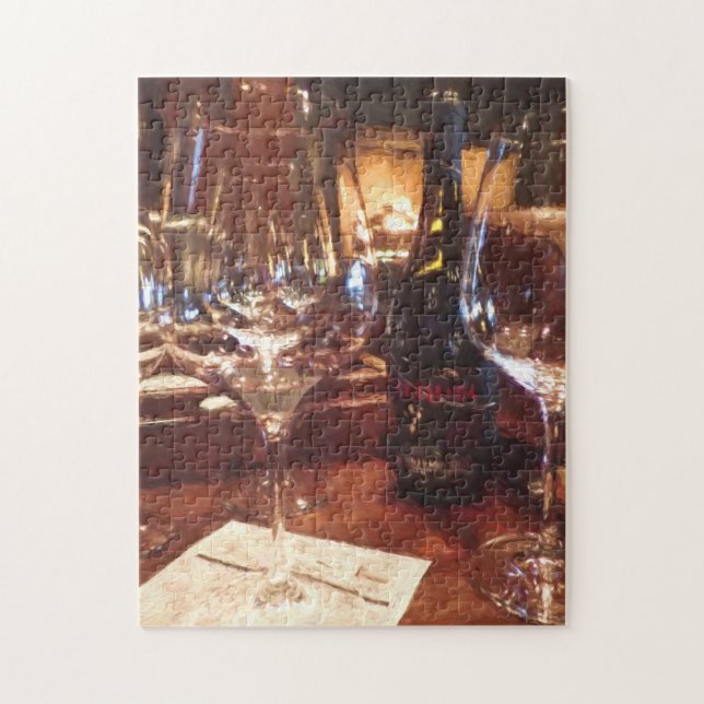 Vin efter Fireplace Pussel (Vertikal)