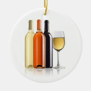 VIN ENTHUSIAST CHRISTMAS ORNATION JULGRANSPRYDNAD KERAMIK
