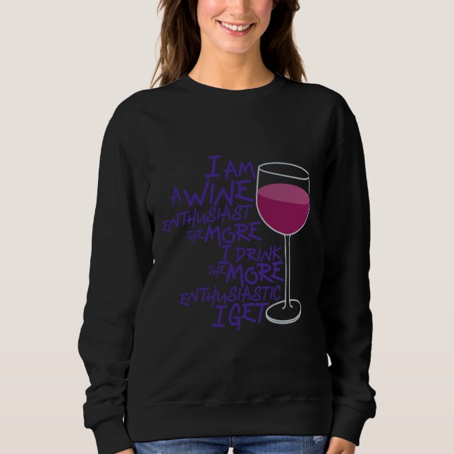Vin entusiast 127 t shirt (Framsida)