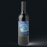 VIN-ETIKETT: VAN GOGH : STARRY NIGHT VINFLASKA ETIKETT<br><div class="desc">VIN-ETIKETT: VAN GOGH : STARRY NIGHT</div>