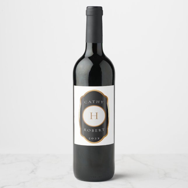 Vin-etikett Vinflaska Etikett (Framsida)
