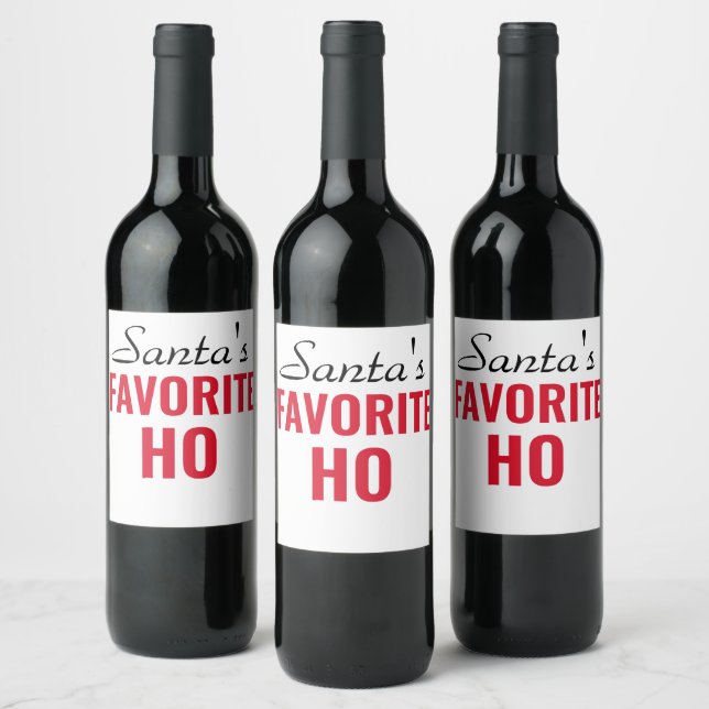 VIN-etiketter - vin-julglas Vinflaska Etikett (Flaskor)