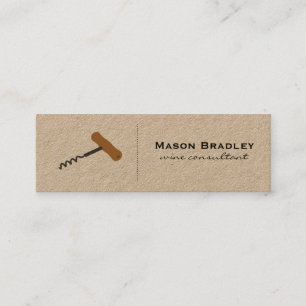 Vin expert mini visitkort