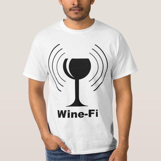 Vin-Fi Humor T-shirt (Framsida)