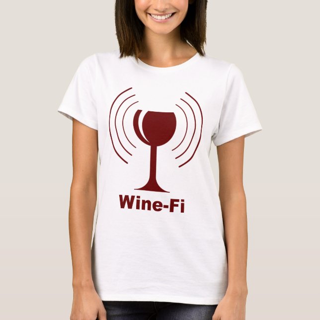 Vin-Fi Humor Tee Shirt (Framsida)