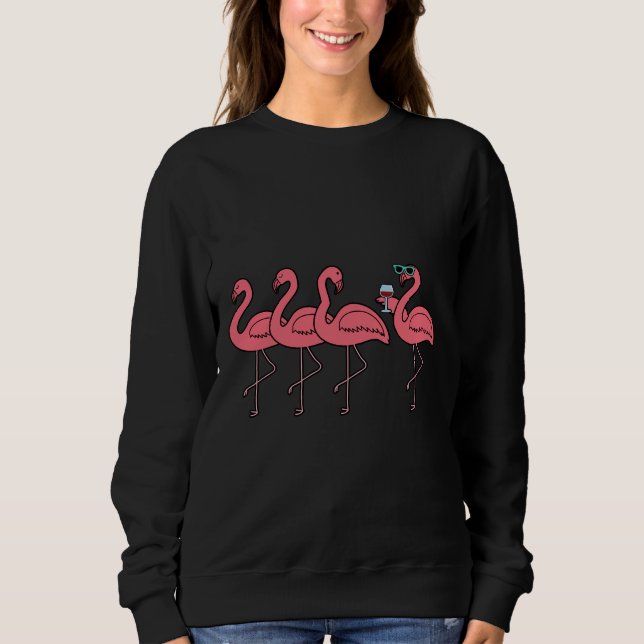 Vin Flamingo Group T Shirt (Framsida)