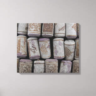 Vin Flaska Kork, slutfoto Canvas