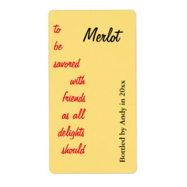 vin flaska-manusetikett för vin flaska fraktsedel