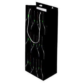 Vin Flaskor Black Vin Gift Bag