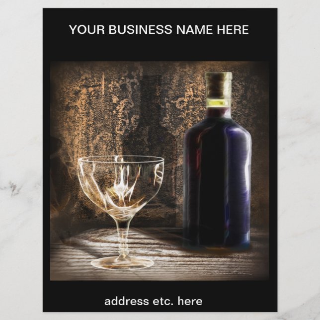 vin, flygblad (Framsidan)