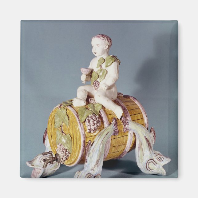 Vin fontän i form av magnet (Framsidan)