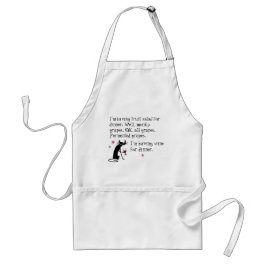 Vin för Vin-citattecken vid middagstid med Kat Förkläde