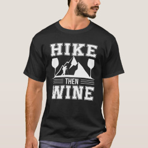 Vin för vin för vandring därefter gulligt t shirt