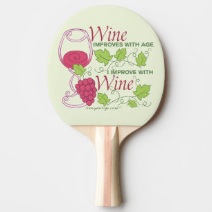 Vin förbättrar med ålder pingisracket
