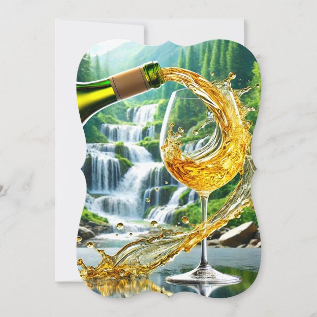 Vin formskydd - platta kort (Framsida)