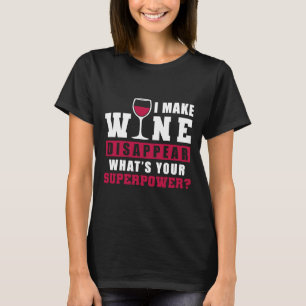 Vin Glas Drinking Drinking Vin T Shirt