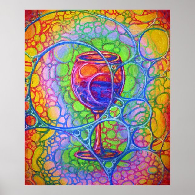 vin glas poster (Framsidan)