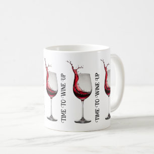 Vin glascitat kaffemugg