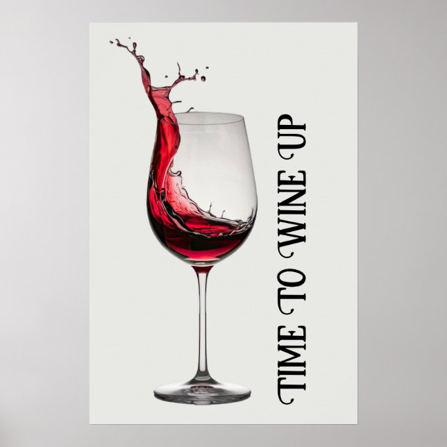 Vin glascitat poster (Framsidan)