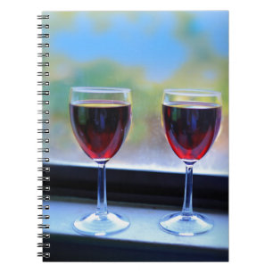 Vin Glass Anteckningsbok