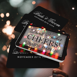Vin Glass Bokeh Ljus Drink Voucher Visitkort