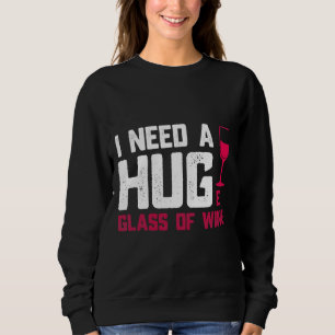 Vin Glass I behov av ett stort glas T Shirt