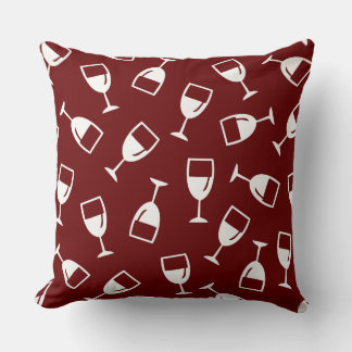VIN GLASS MÖNSTER KUDDE