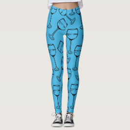 VIN GLASS MÖNSTER Leggings