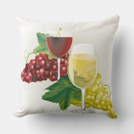 Vin Grapes Dekorativ kudde