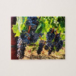 Vin Grapes Jigszle Puzzle Pussel