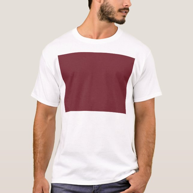 Vin hex-kod 74242F T-shirt (Framsida)