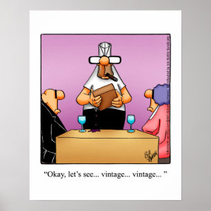 Vin Humor Poster Gift