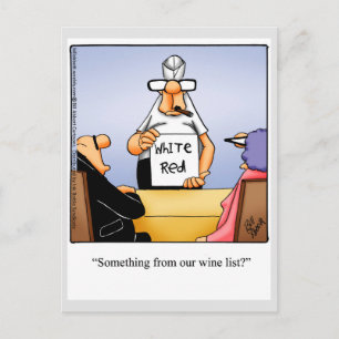 Vin Humor vykort ’Spectickles’
