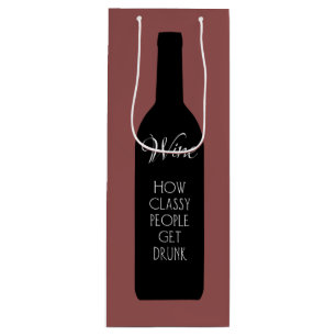 Vin, hur klassigt folk blir berusade