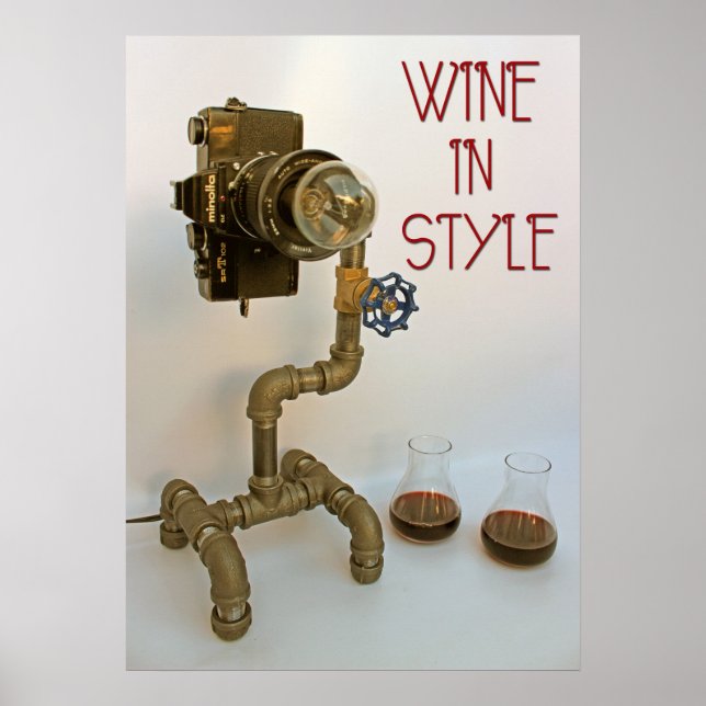 Vin i Stil Poster! Poster (Framsidan)