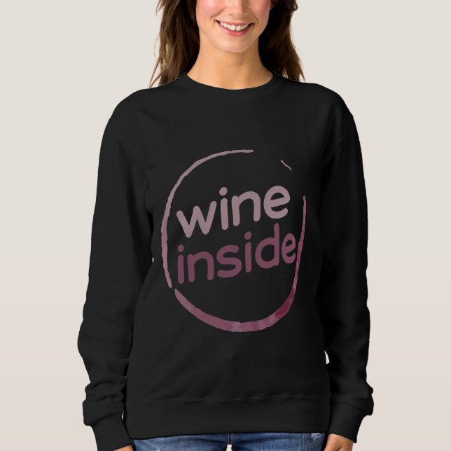 Vin Inside Passande T Shirt (Framsida)