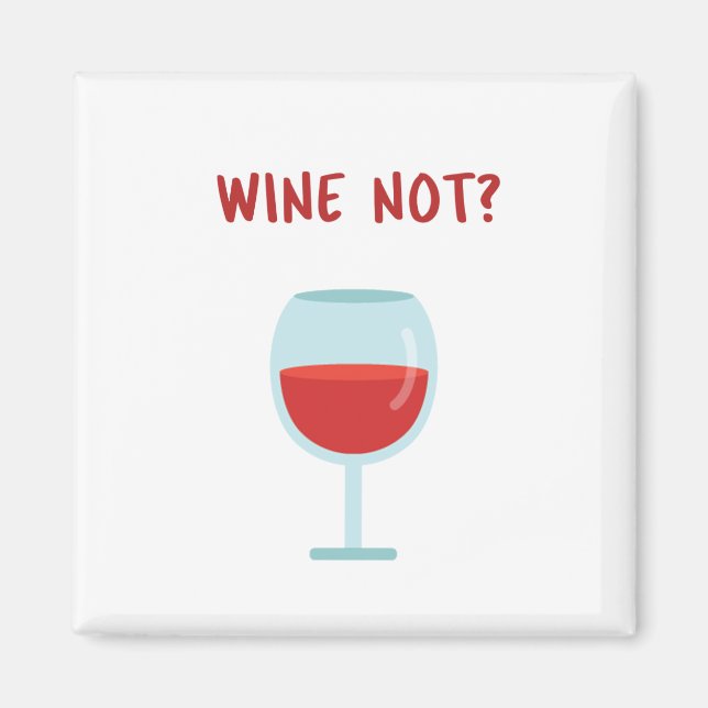 Vin inte? Novelty Magnet (Framsidan)