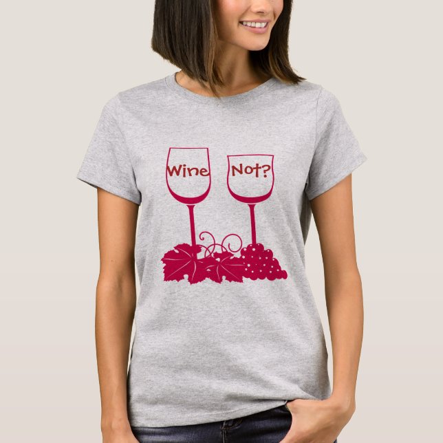 Vin inte? T-Shirt (Framsida)