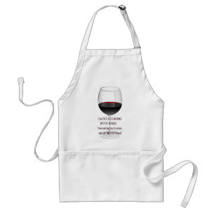 VIN - JAG ÄLSKAR MATLAGNING MED VIN FÖRKLÄDE