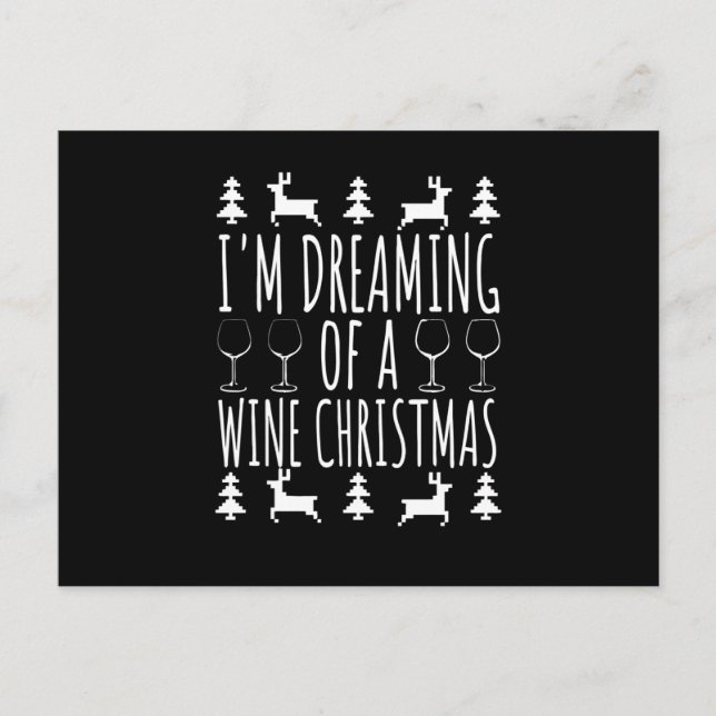Vin jul vykort (Framsida)