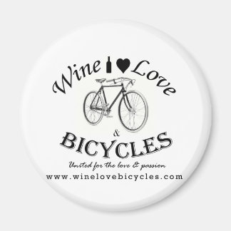 Vin Kärlek och Bicycles Magnet