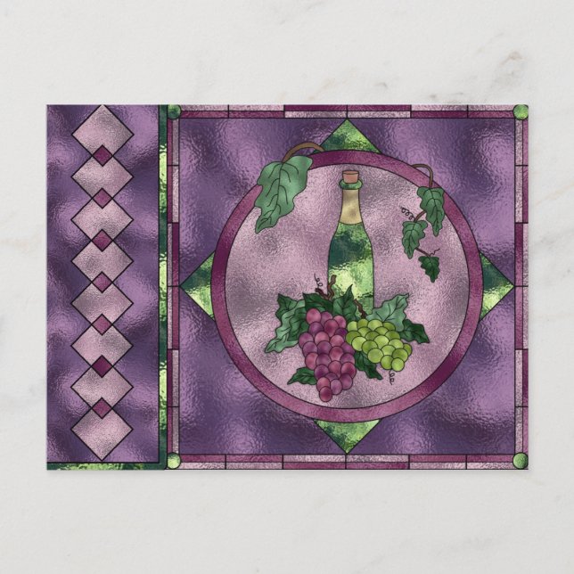 Vin Kärlek Vykort (Framsida)