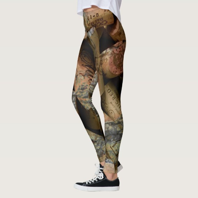 Vin Kork design Leggings (Vänster)